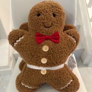 VIRAL Cupcakes and Cashmere Gingerbread Pillow Set